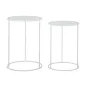 Stoliki WHITE HARTS Para 43 Ø x 60 - 38 x 55 cm